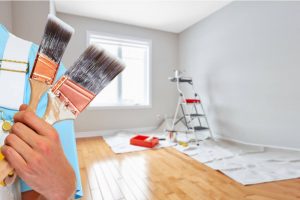 repainting home interior walls